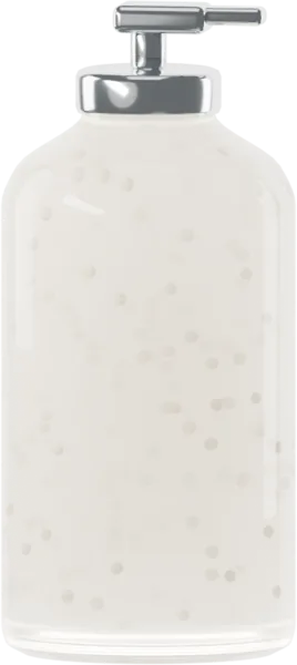 Pearls for shampoo. Color: Ivory