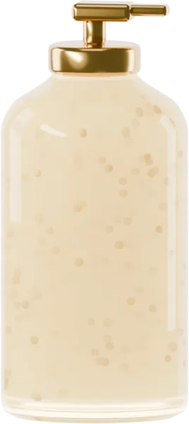 Pearls for shampoo. Color: Canary Yellow