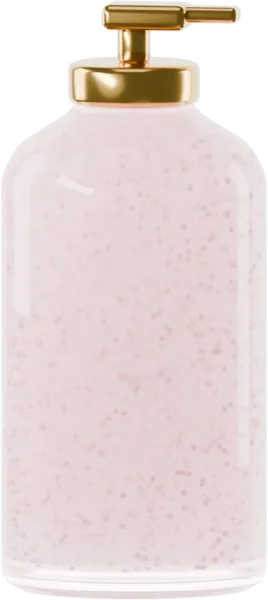Small beadlets for shampoo. Color: Blush