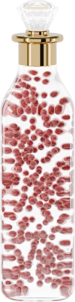 Clear roe for serum. Color: Crimson