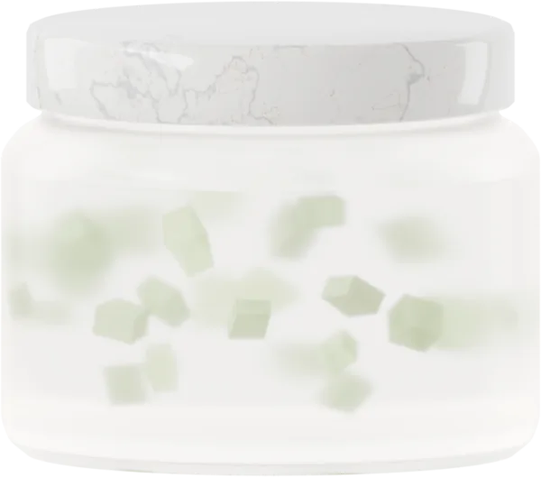Cubes for cream. Color: Sage Green
