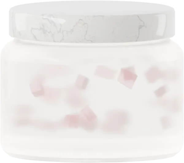 Cubes for cream. Color: Blush