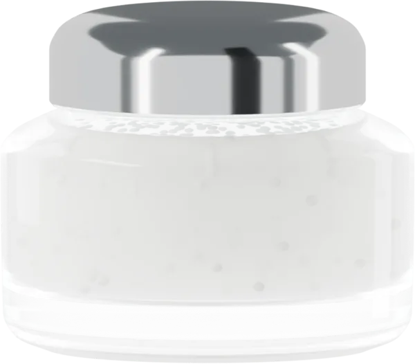 Tiny beadlets for cream. Color: Porcelain White