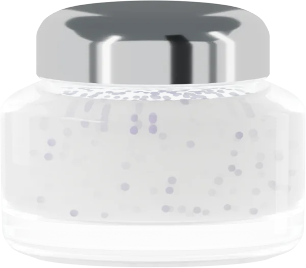 Tiny beadlets for cream. Color: Violet