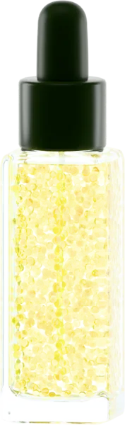 Clear droplets for serum. Color: Canary Yellow