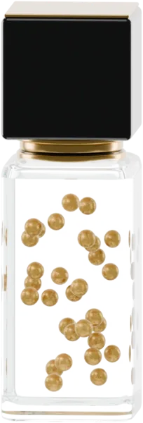 Satin pearls for serum. Color: Gold