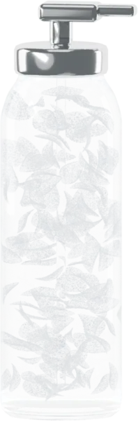 Shimmering petals for shampoo. Color: Silver