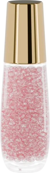 Clear bubbles for serum. Color: Peony Pink