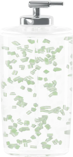 Cubes for shower gel. Color: Aloe Green